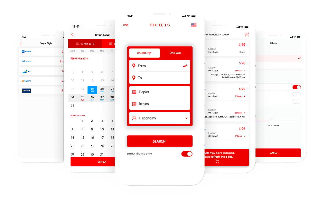 TICKETS အက်ပလီကေးရှင်း